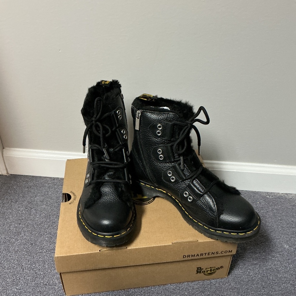 Dr Martens Fur Lined Boots